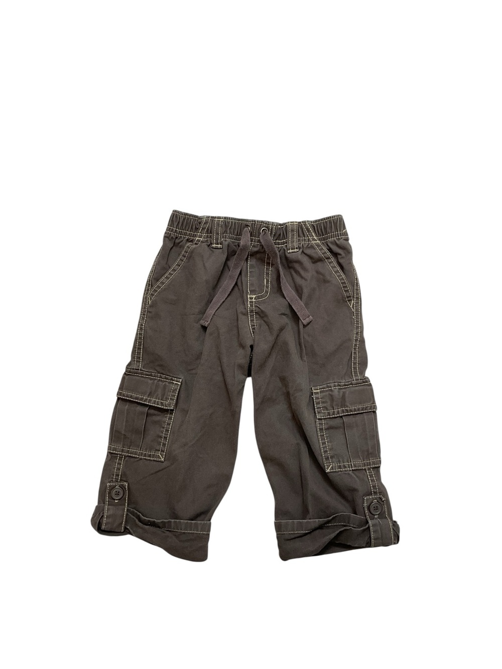 Gymboree Dark Brown Cargo Shorts with Drawstring